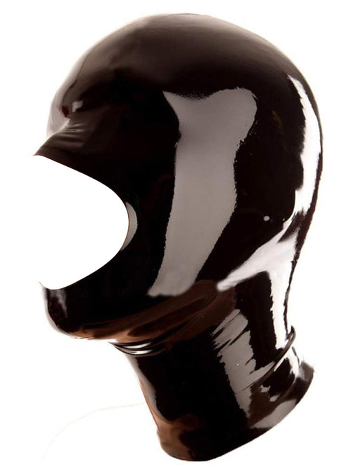 Cagoule en latex Openose Noire