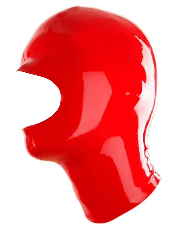 Cagoule en latex Openose Rouge