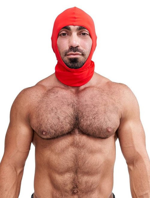 Cagoule en lycra Mister B Rouge