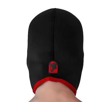 Cagoule Eyes Face Brutus Noire-Rouge