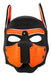 Cagoule Néoprène ENJOY PUPPY Noir-Orange