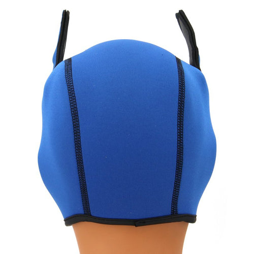 Cagoule Puppy Fox Néoprène Bleu-Blanc