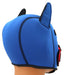 Cagoule Puppy Fox Néoprène Bleu-Rouge