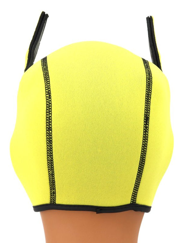 Cagoule Puppy Fox Néoprène Jaune-Rouge