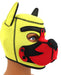 Cagoule Puppy Fox Néoprène Jaune-Rouge