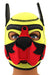 Cagoule Puppy Fox Néoprène Jaune-Rouge