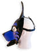 Cagoule Puppy Hood Noire et Bleue