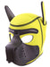 Cagoule PUPPY Néoprène Jaune-Noir