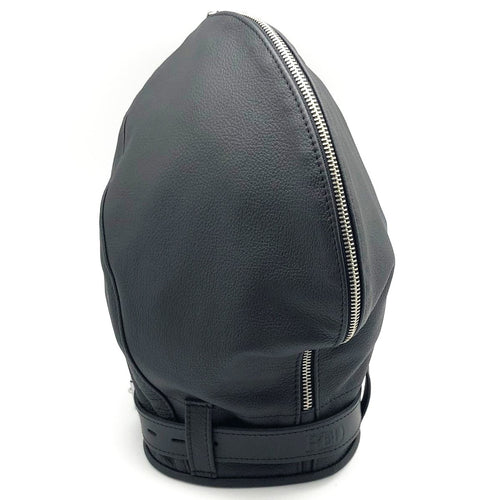 Cagoule sensorielle en cuir