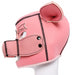 Cagoule Tête de cochon Pig Hood Rose