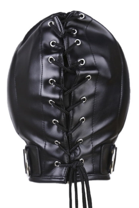 Cagoule Thicker Ear Simili noir