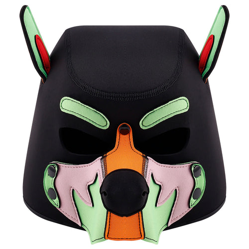 Cagoule Wolf Gang Noir-Orange