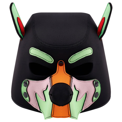 Cagoule Wolf Gang Noir-Orange