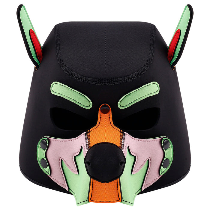 Cagoule Wolf Gang Noir-Orange