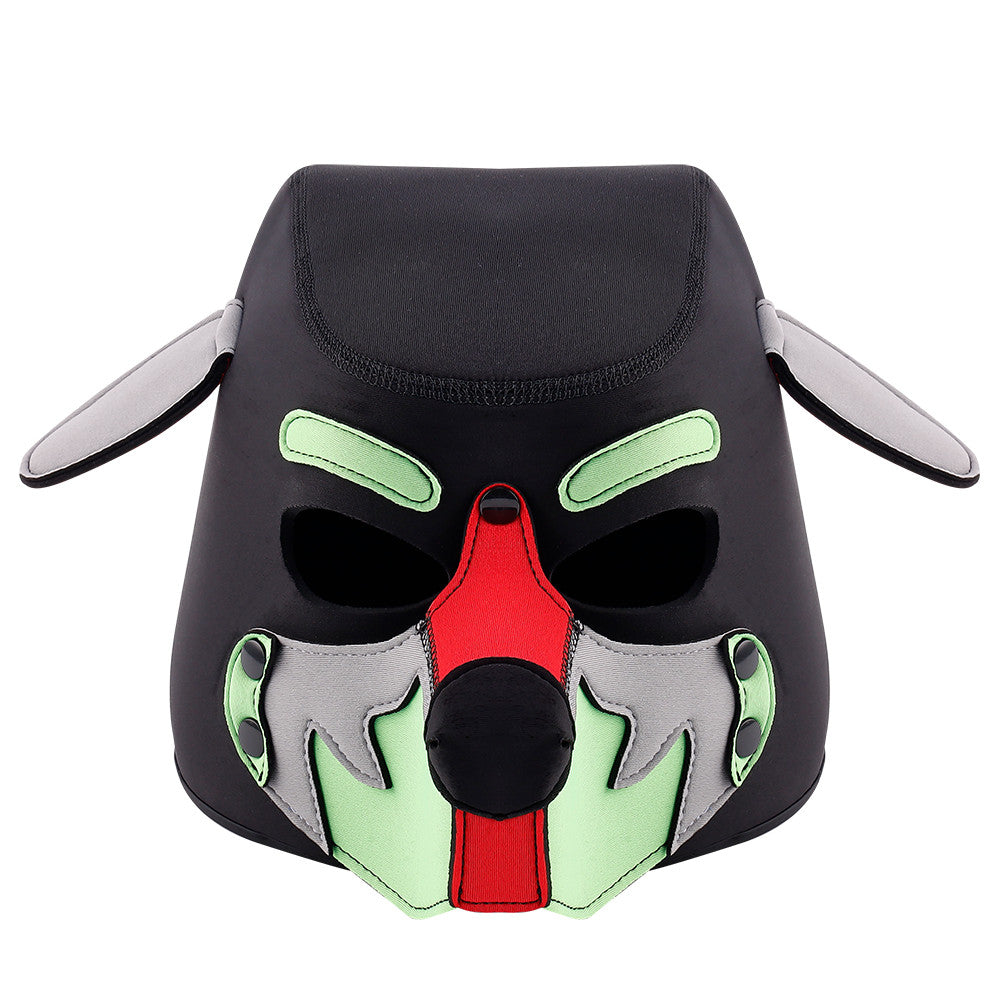 Cagoule Wolf Gang Noir-Vert