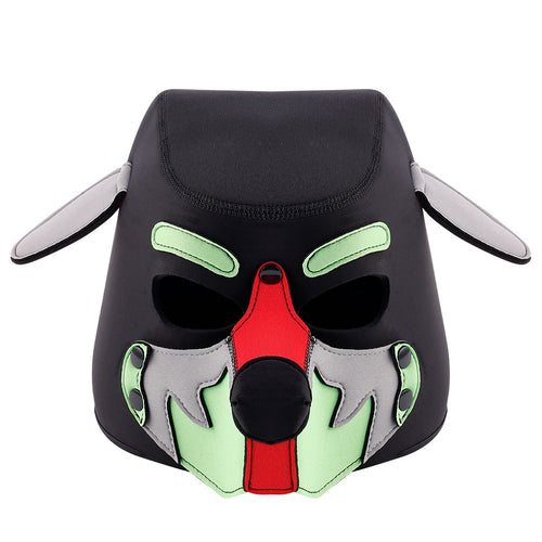 Cagoule Wolf Gang Noir-Vert