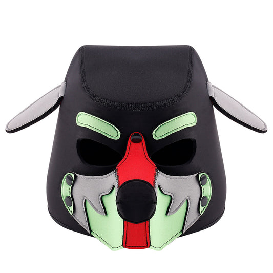 Cagoule Wolf Gang Noir-Vert
