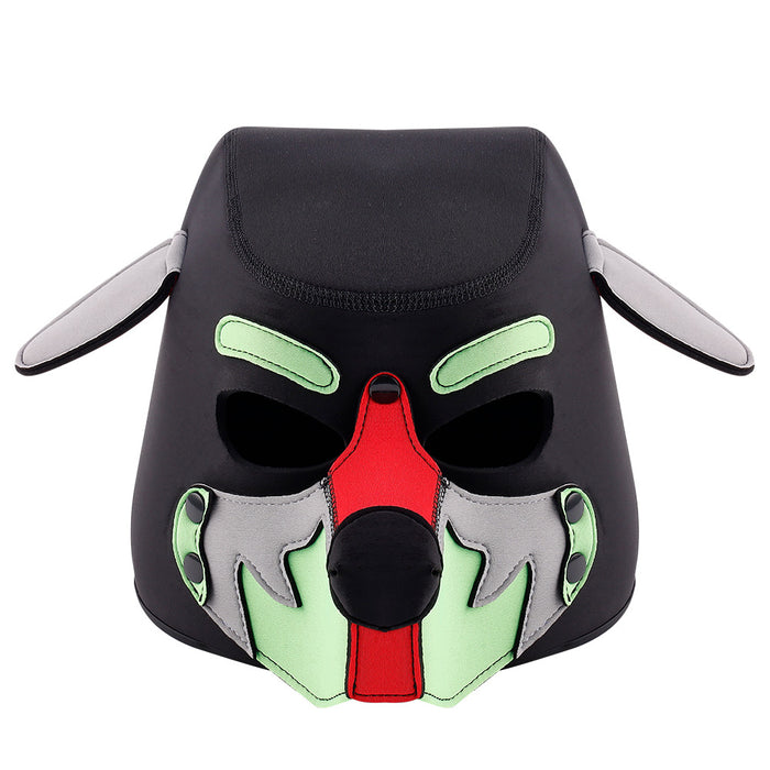 Cagoule Wolf Gang Noir-Vert