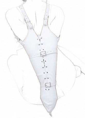Camisole Strict Leather Fastens