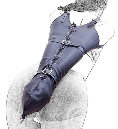 Camisole Strict Leather Fastens