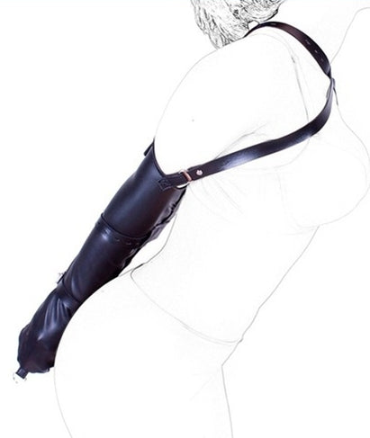 Camisole Strict Leather Zipper