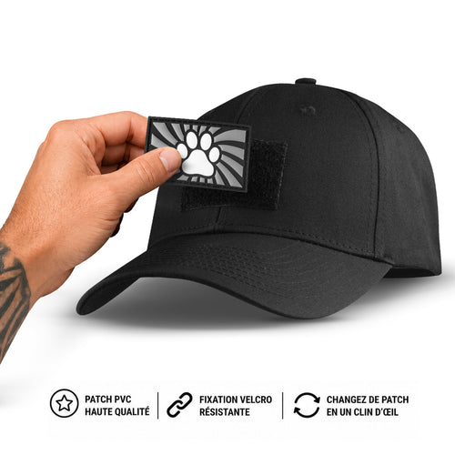 Casquette Fuck & Fist Paw Gris