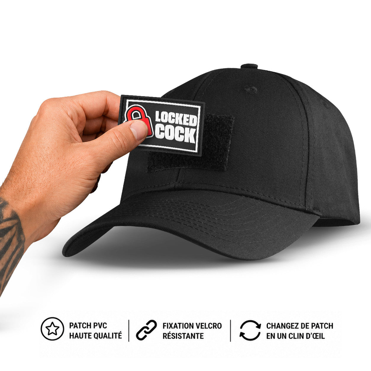 Casquette FUCK & FIST Tag LOCKED COCK