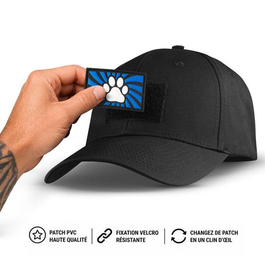 Casquette Fuck & Fist Tag Paw Bleu