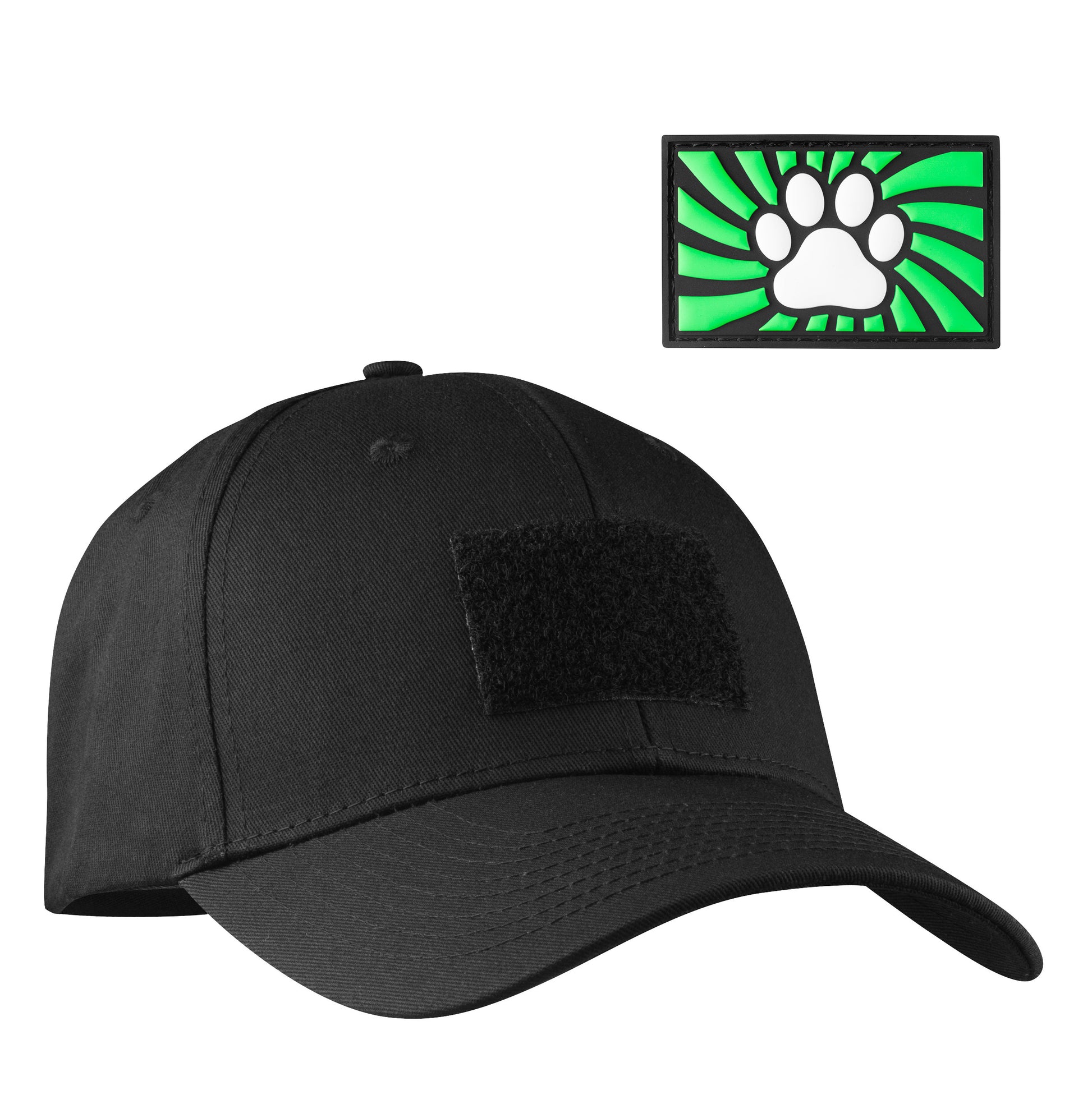 Casquette Fuck & Fist Tag Paw Vert