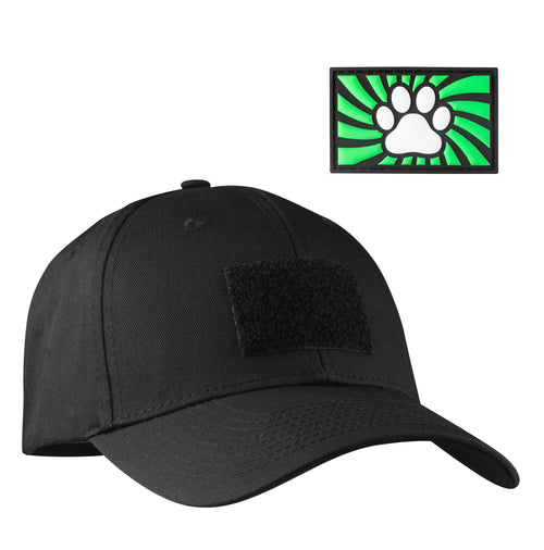 Casquette Fuck & Fist Tag Paw Vert