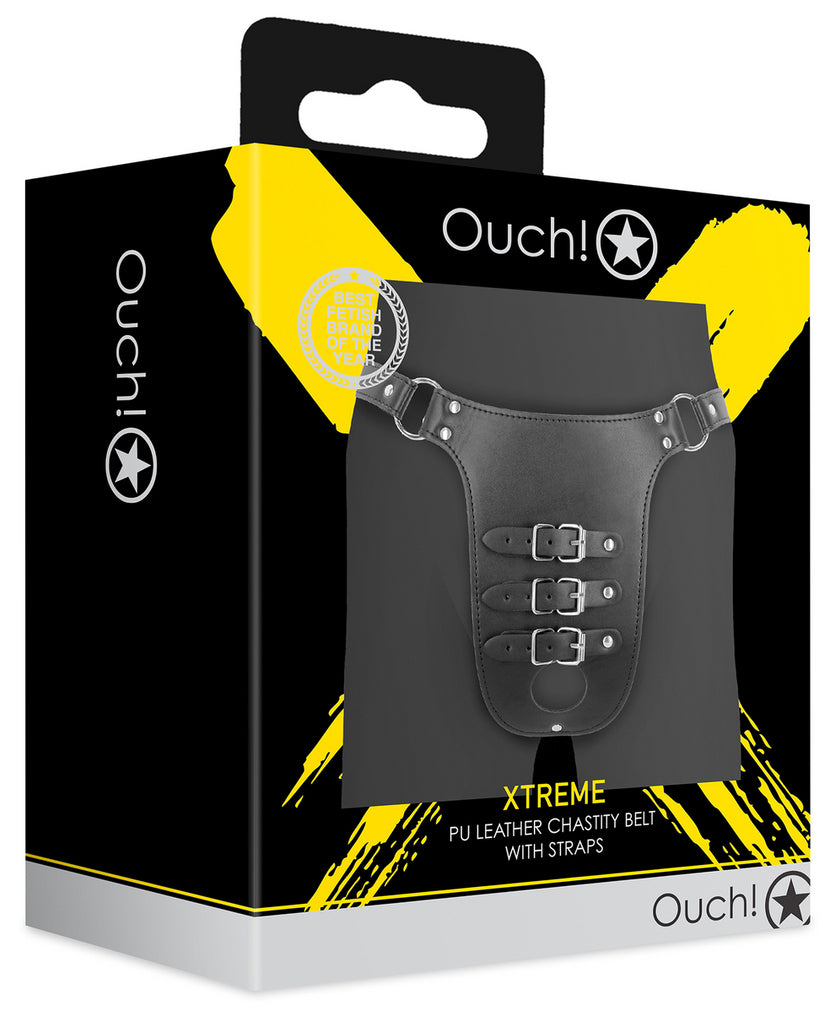 Ceinture de chasteté Belt Cock Noire