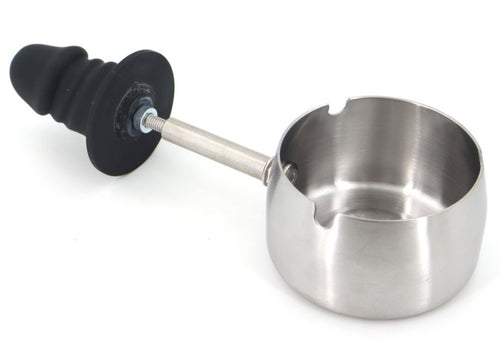 Cendrier Humain Humiliclop Inox