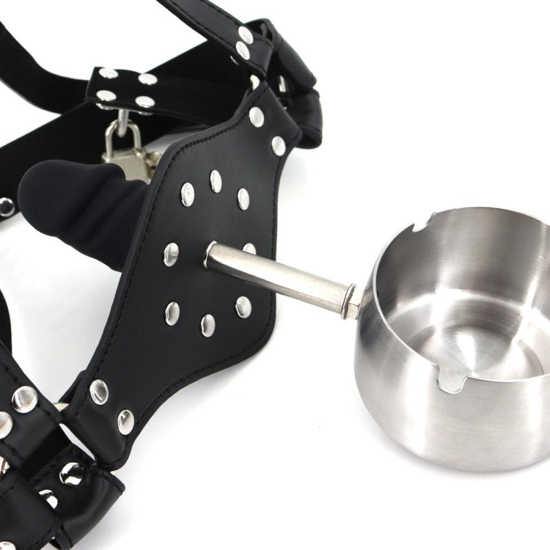 Cendrier Humain Humiliclop Inox