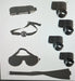 Chaise BDSM Queening Chair 8 Accessoires