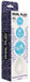 Chapelet anal Crystaltrio Bleu 14 x 4.5cm