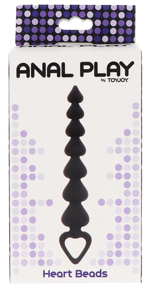 Chapelet anal Heart Beads 18 x 3.4cm