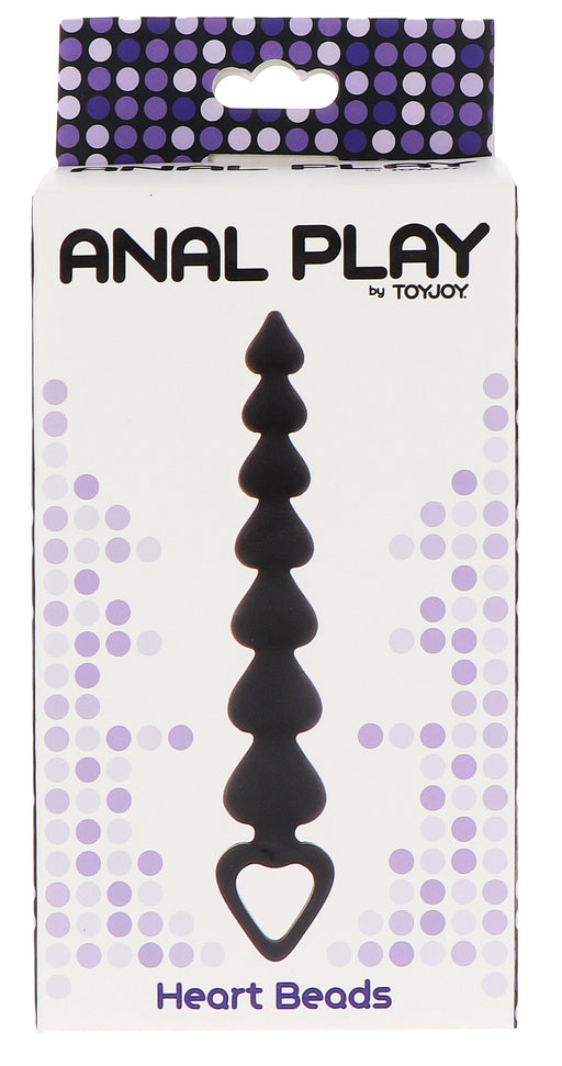 Chapelet anal Heart Beads 18 x 3.4cm