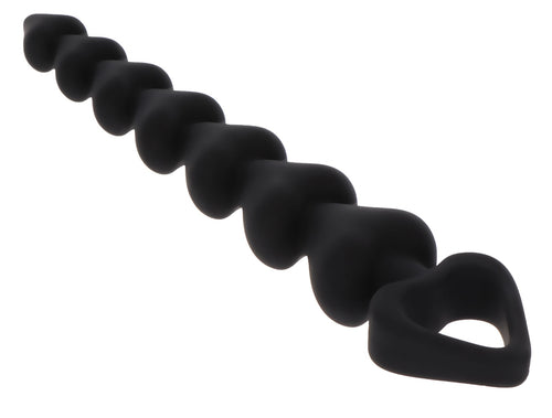 Chapelet anal Heart Beads 18 x 3.4cm