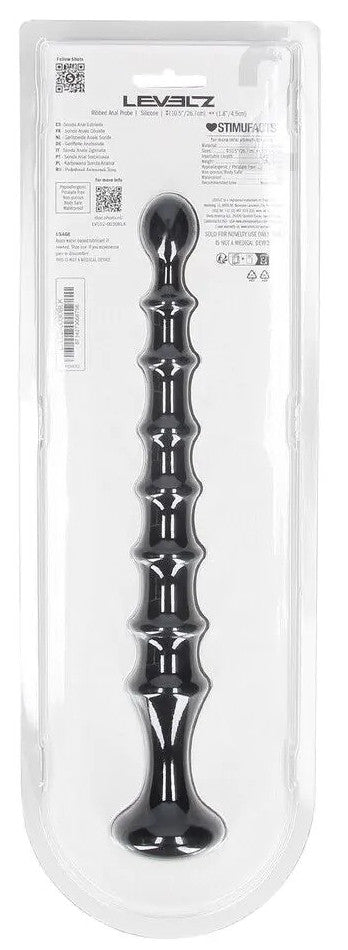 Chapelet anal Long Ribbed 23 x 3.1cm