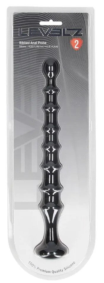 Chapelet anal Long Ribbed 23 x 3.1cm