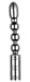 Chapelet vibrant Vibrator Beads 15 x 3cm