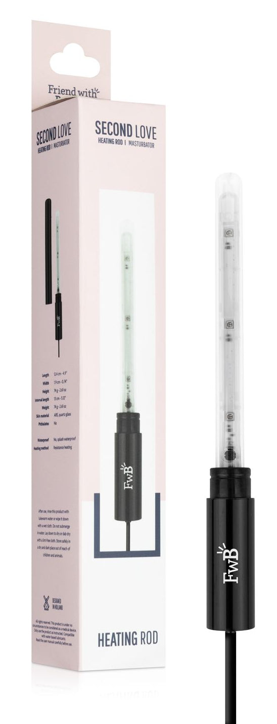 Chauffe-Masturbateur Heating Rod 13 x 2cm