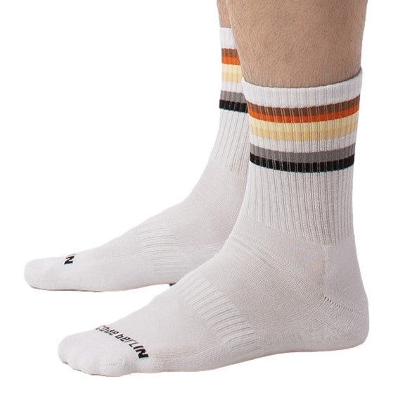 Chaussettes blanches Bear Flag Fetish Half Socks