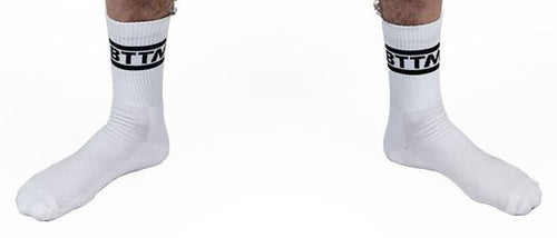 Chaussettes blanches BTTM x2 Paires