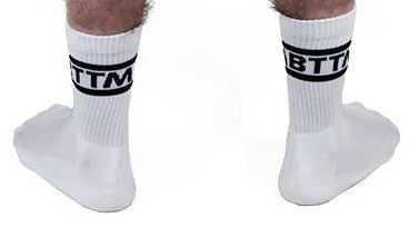 Chaussettes blanches BTTM x2 Paires