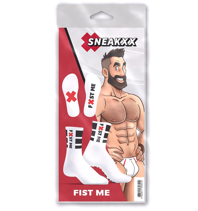 Chaussettes blanches Fist Me SneakXX
