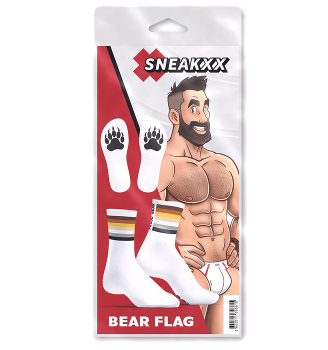 Chaussettes blanches Proud Bear SneakXX