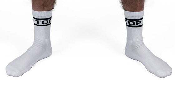 Chaussettes blanches TOP x2 Paires
