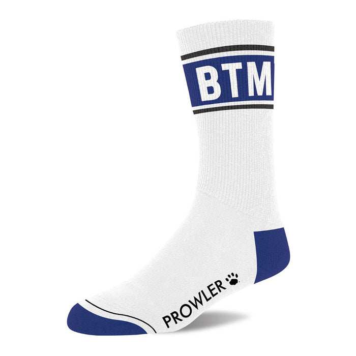 Chaussettes BTM Blanc-Bleu