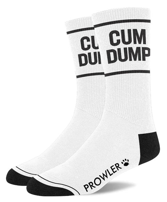 Chaussettes Cum Dump Blanches